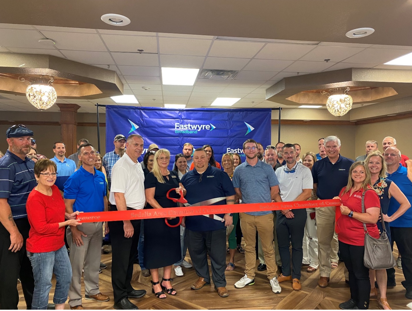 Ribbon cutting ceremony Sedalia, MO