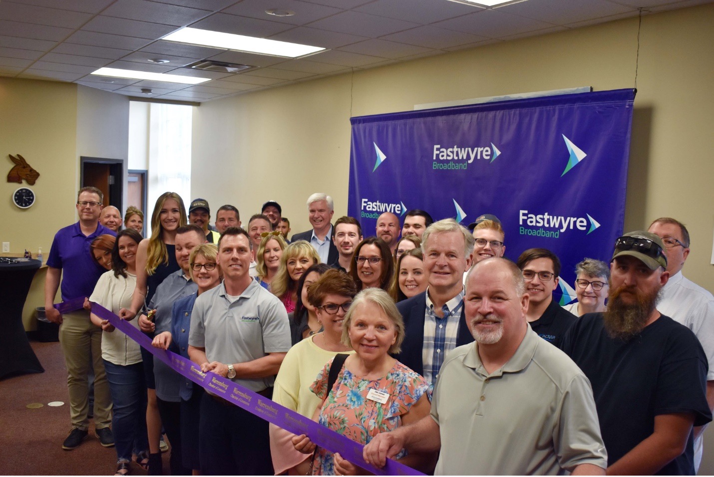Ribbon cutting for Warrensburg, MO